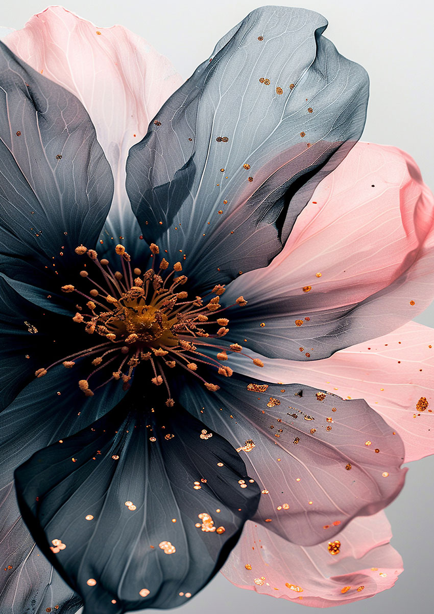 Floral Artwork Canvas Print & Poster Wall Art - AI PRINT LAB